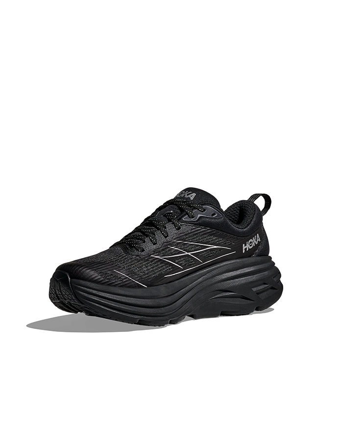 Hoka Bondi 8 TS Caged Black / Silver