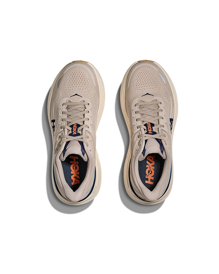 Hoka Bondi 9 Stucco / Grout Herre