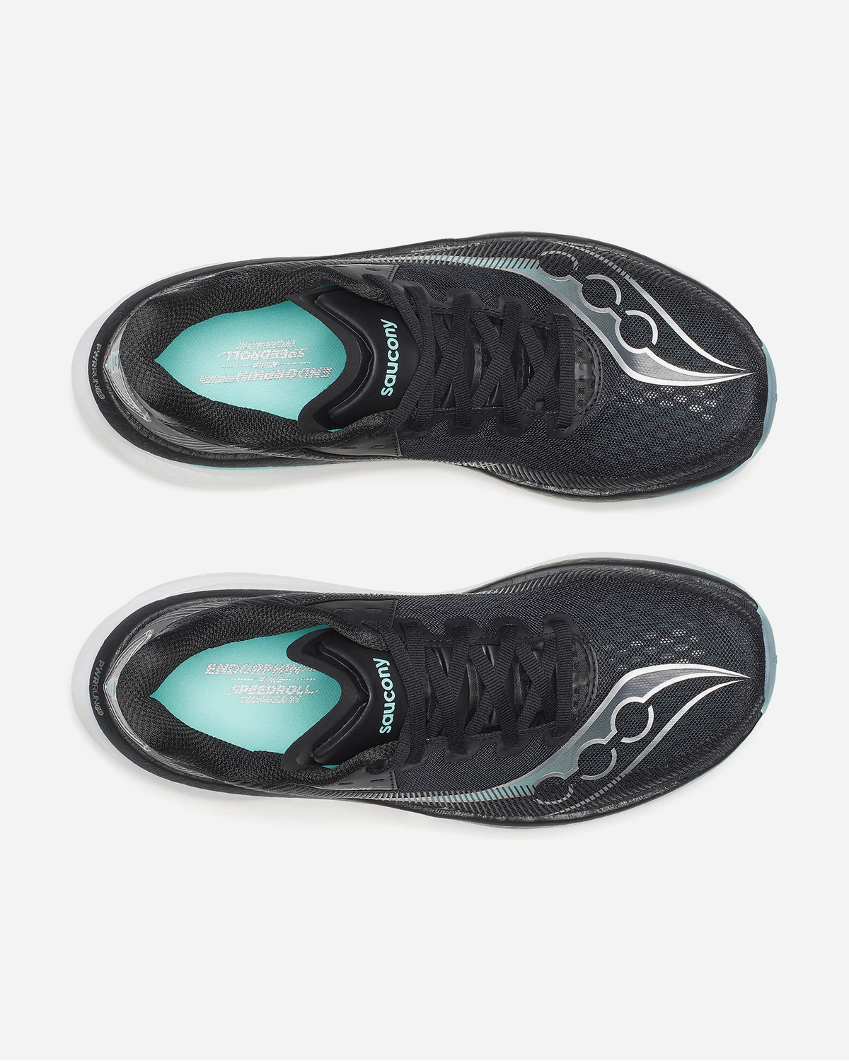 Saucony Endorphin Azura Black / Aqua Dame