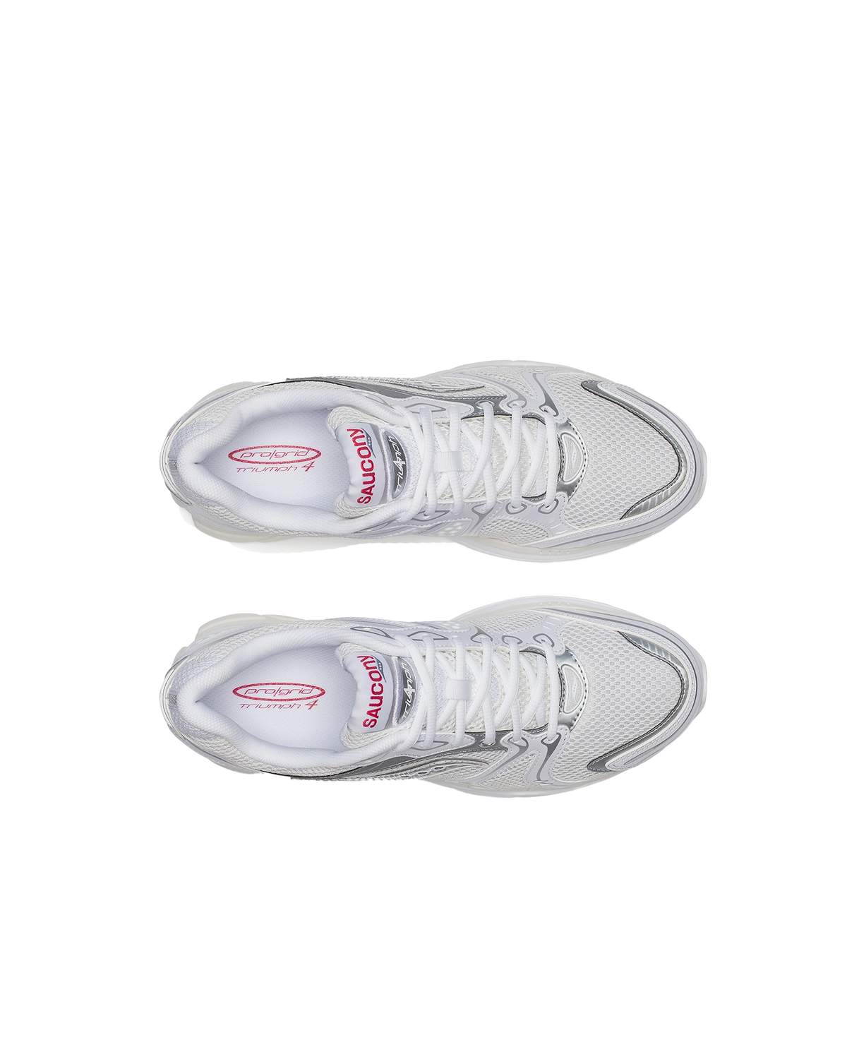 Saucony Progrid Triumph 4 White/Silver