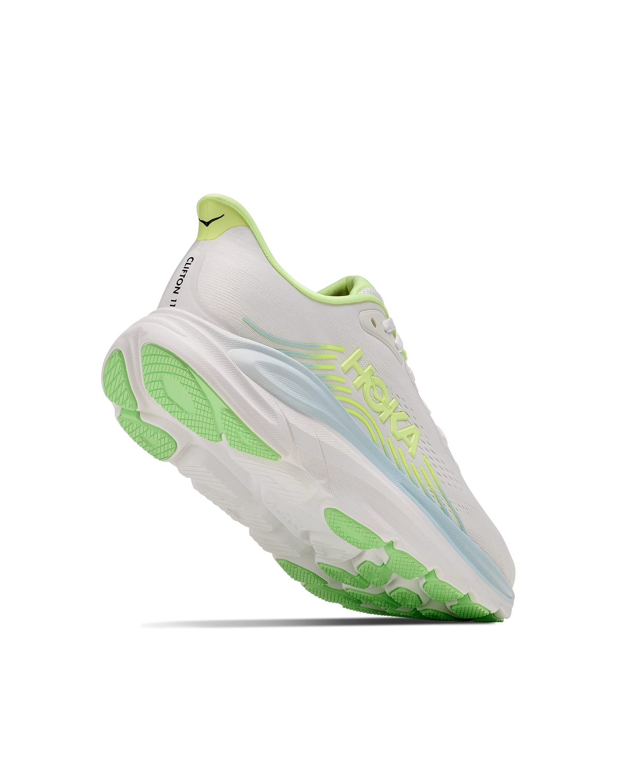 Hoka Clifton 11 Frost / Neon Yuzu Dame