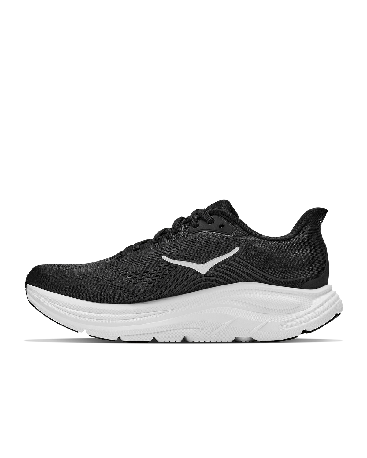 Hoka Clifton 11 Black / White Dame