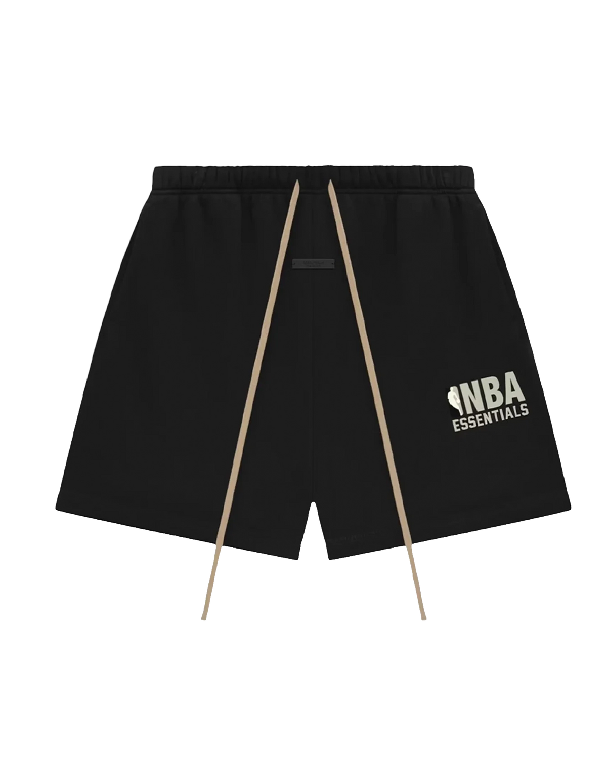 Fear Of God Essentials x NBA Sweatshorts Black Grey Logo