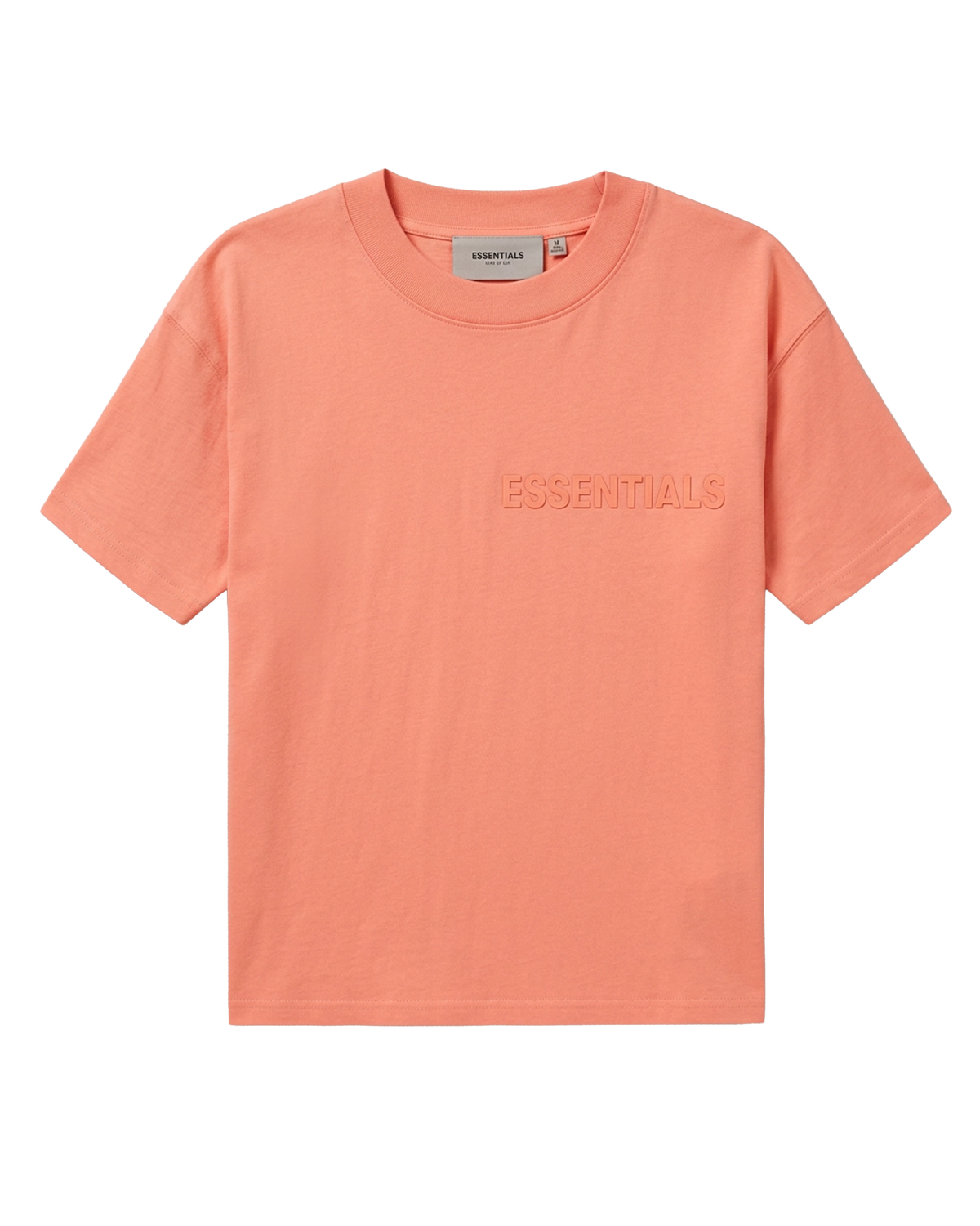 Fear Of God Essentials Short-Sleeve Tee Coral