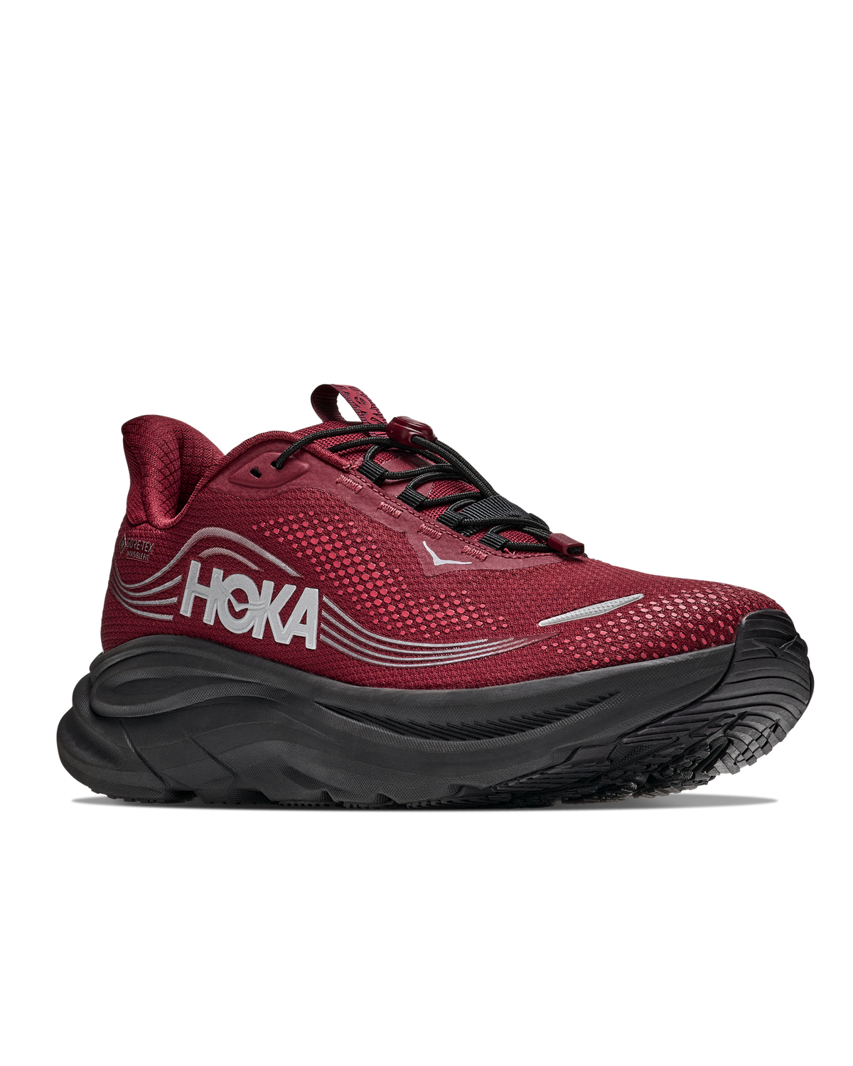 Hoka Clifton 11 GTX Varsity Burgundy / Carbon Black Herre
