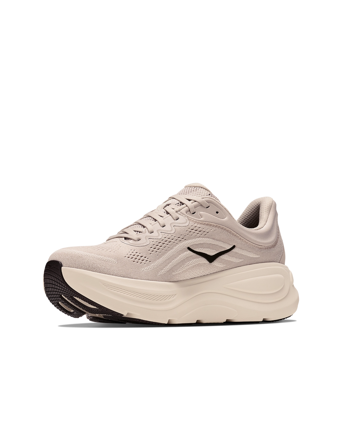 Hoka Bondi 9 River Rock Grey / Alabaster Herre