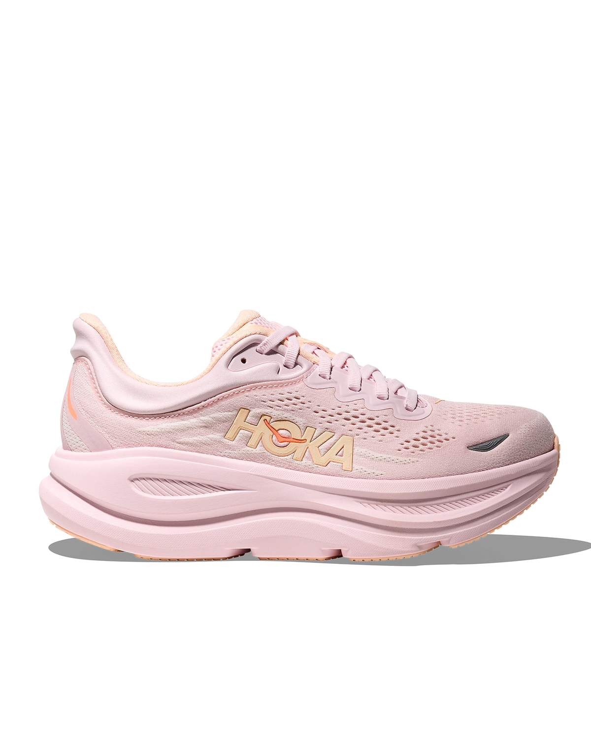 Hoka Bondi 9 Lilac Cream / Tangerine Glow Dame