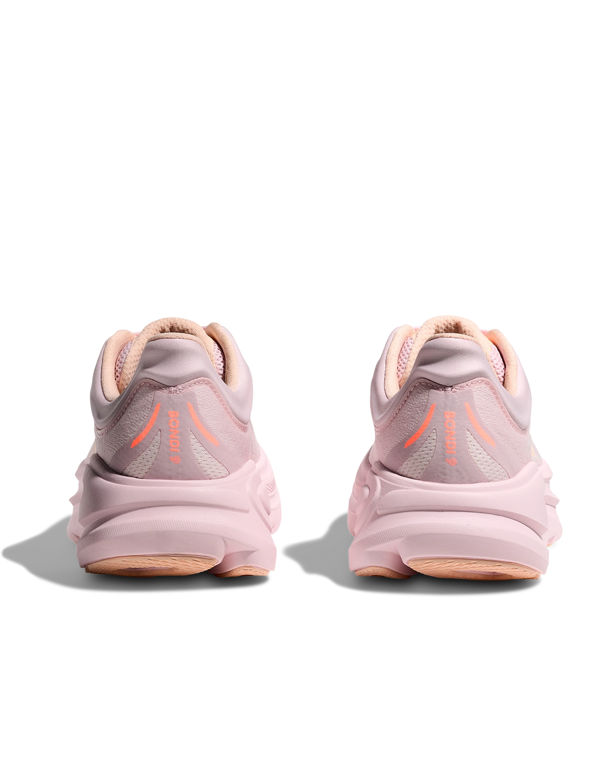 Hoka Bondi 9 Lilac Cream / Tangerine Glow Dame