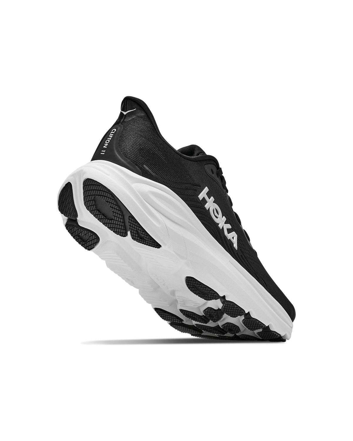 Hoka Clifton 11 Black / White Dame