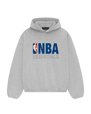 Fear Of God Essentials x NBA Hoodie Light Heather