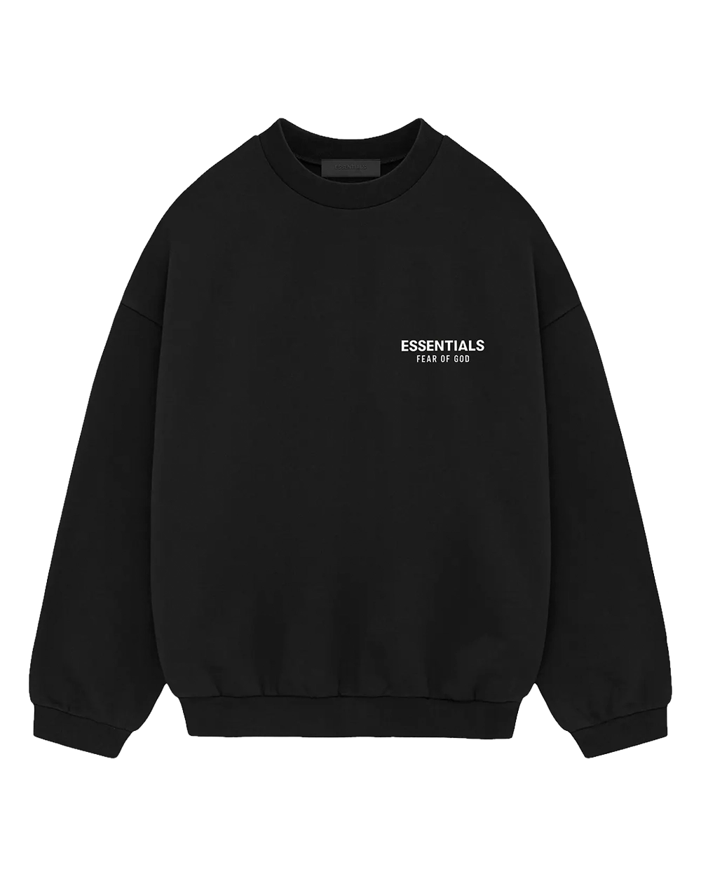 Fear Of God Essentials Fleece Crewneck II Svart